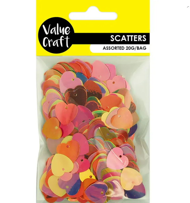 Craft Scatter Embellishments - Assorted Designs