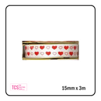 Assorted Valentines Day/Love Themed Satin Ribbon