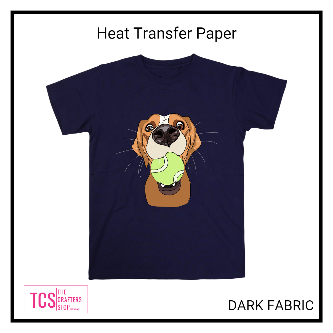 A4 Heat Transfer Paper Sheets (Inkjet - Dark Colours)