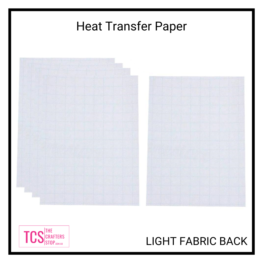 A4 Heat Transfer Paper Sheets (Inkjet - Light)