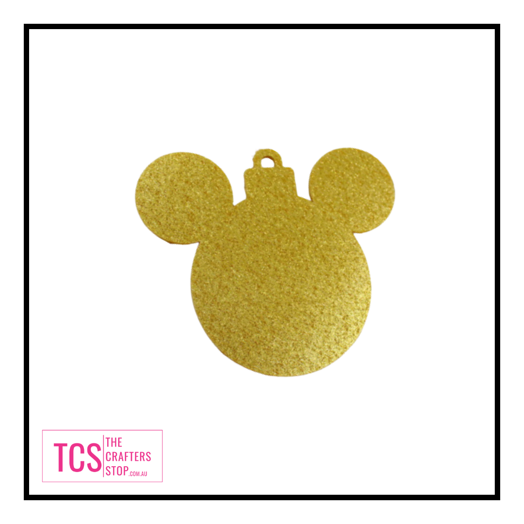 Mickey Mouse Acrylic Christmas Bauble Blank