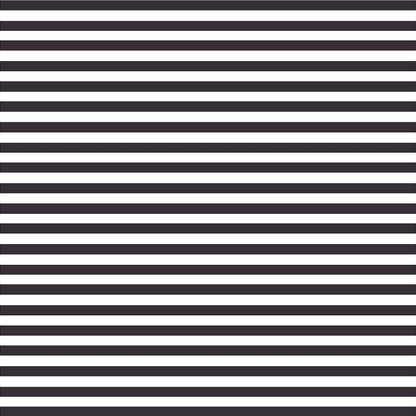 Black & White Stripe HTV