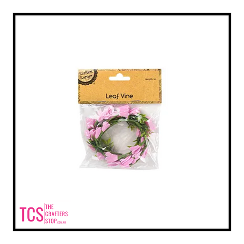 1m Leaf Vine Embellishments - 4 Colours