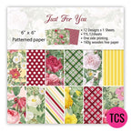 Floral/Flower Design Paper Pad