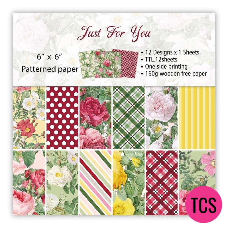 Floral/Flower Design Paper Pad