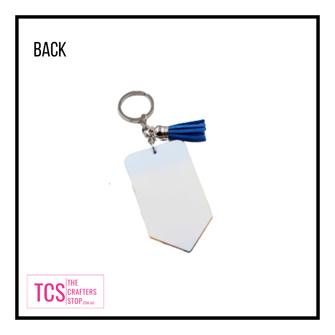 Acrylic Pencil Keyring with Tassel - Great Teachers Gift