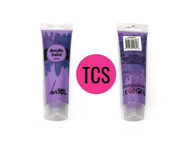 Acrylic Paint Tube - 100ml (Many Colours)