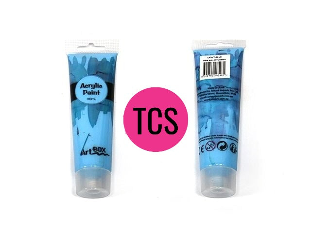 Acrylic Paint Tube - 100ml (Many Colours)