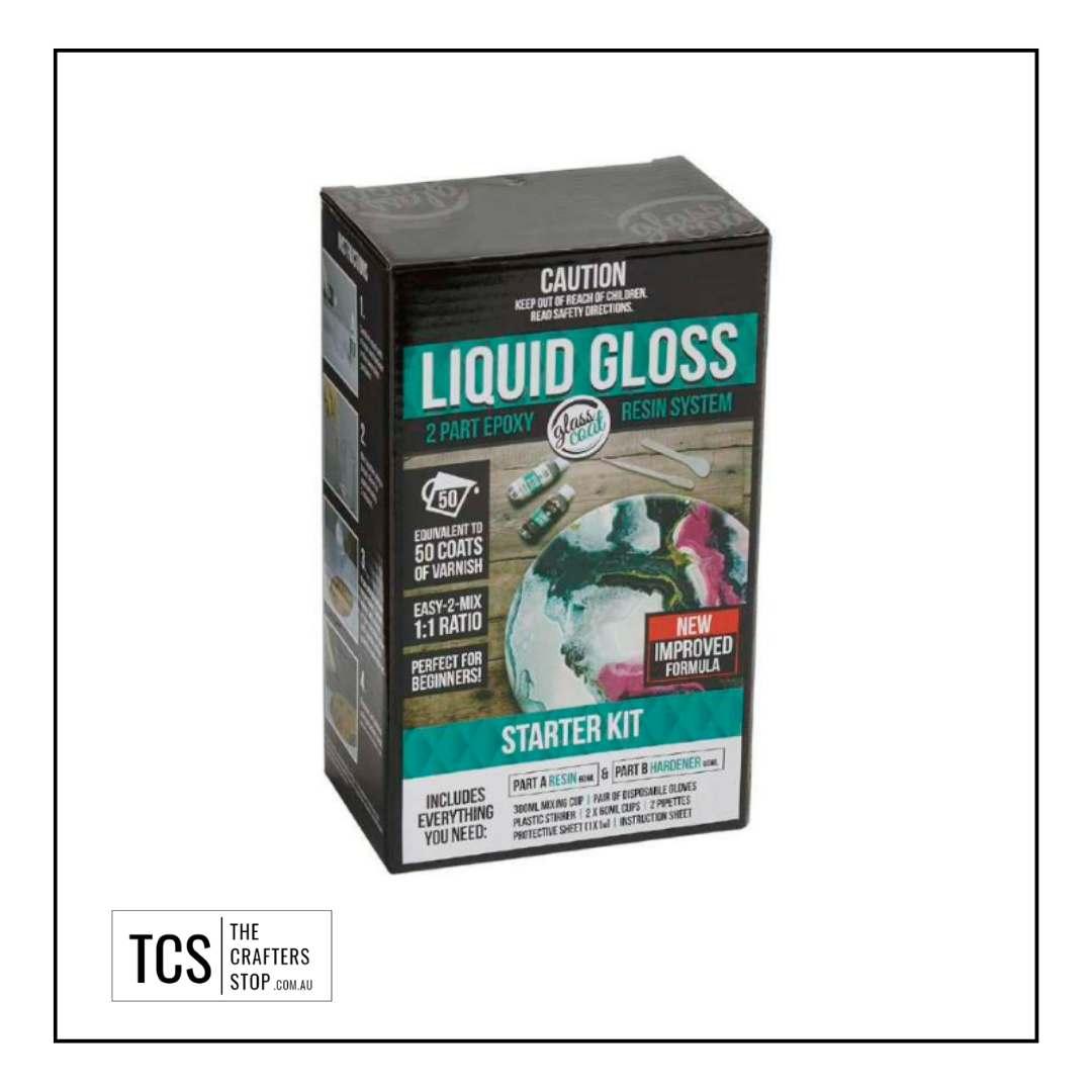 Craftsmart Liquid Gloss Resin Kit 250ml