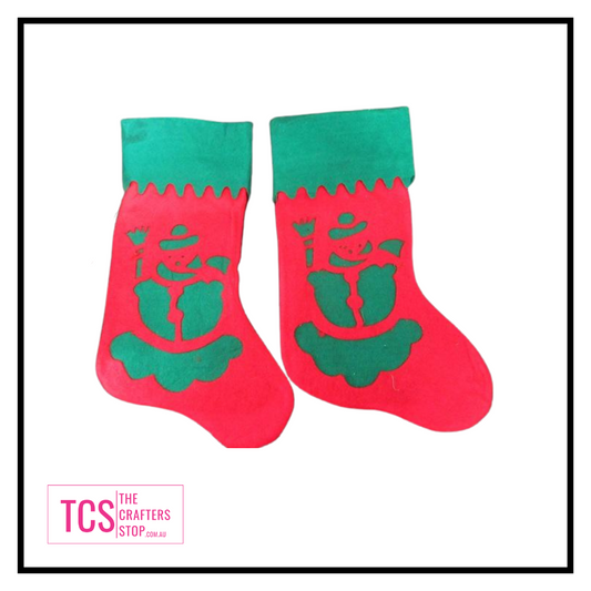 Red/Green Christmas Santa Stocking