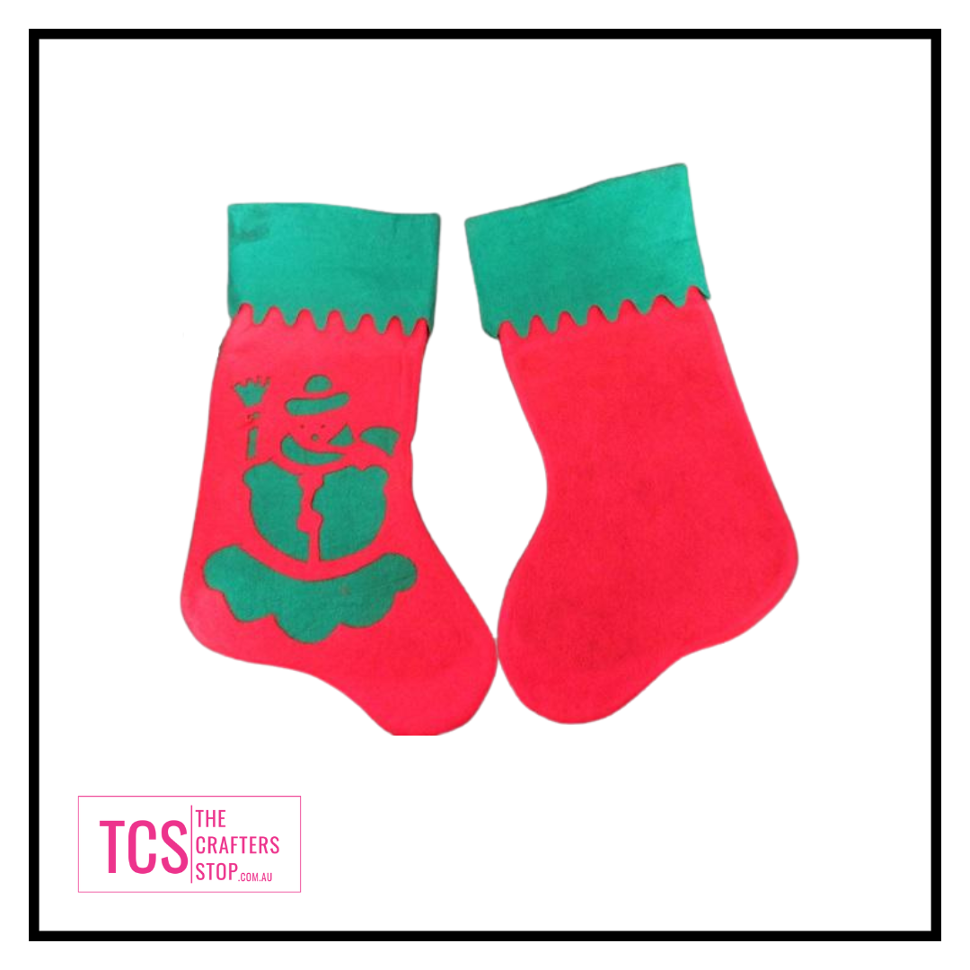 Red/Green Christmas Santa Stocking