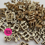 Unfinished Wooden Musical Note Blanks