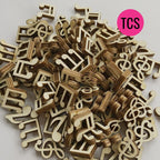 Unfinished Wooden Musical Note Blanks