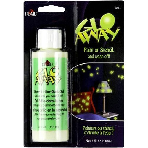 Folk Art Glow in the Dark Gel Paint 5oz