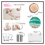 High Gloss Metallic Paint Markers (Gold, Copper & Silver)