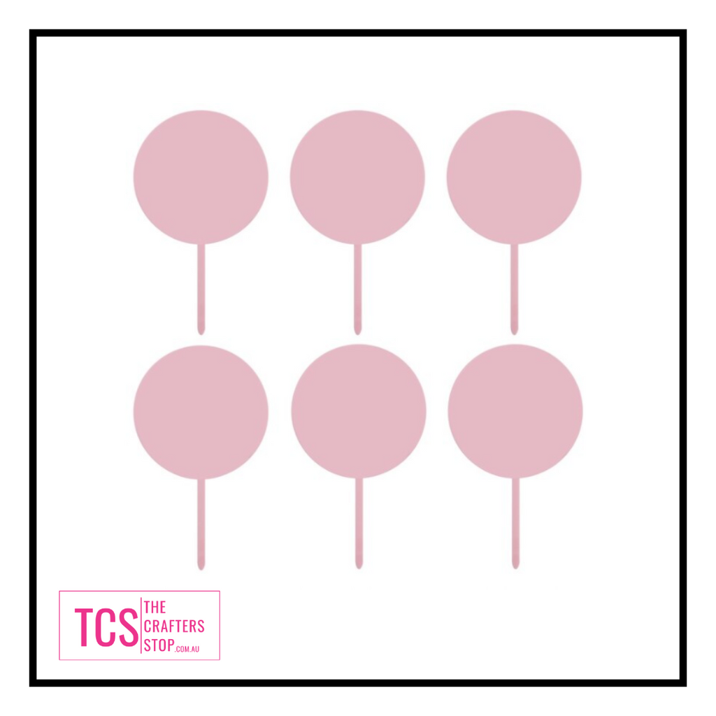 Acrylic Blank Cake Toppers