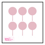 Acrylic Blank Cake Toppers