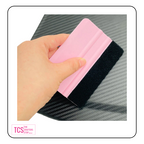 Medium Pink or Purple Vinyl Application Squeegee