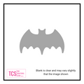 Clear Acrylic Batman Logo Blank