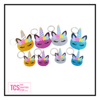 Decorative Acrylic Unicorn Head Keyring