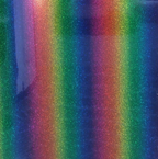 Sparkly Rainbow Glitter HTV