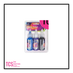 3Pk of Fabric Paints - Assorted colours