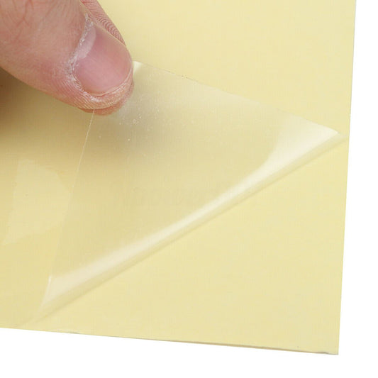 A4 PRINTABLE ADHESIVE CLEAR/TRANSPARENT STICKER PAPER X20 - Aussie Vinyl Shop