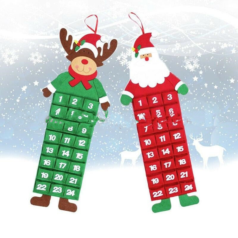 Felt Christmas Advent Calendar (2 Designs)