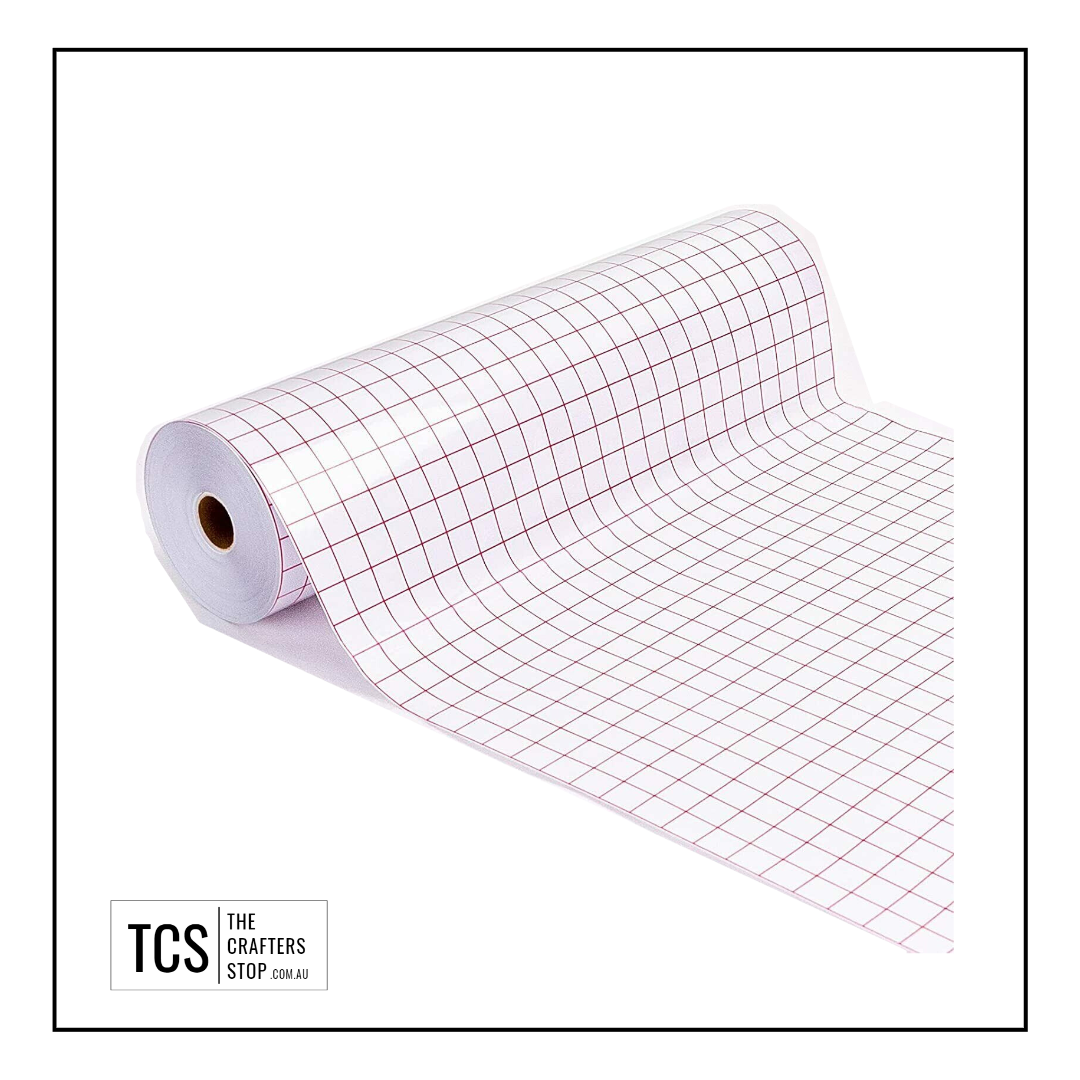 Medium Tack Clear Gridded Application Tape