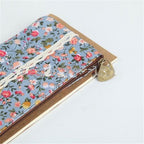 Fabric Floral Pencil Case