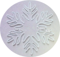 Clear Acrylic Blank Snowflake