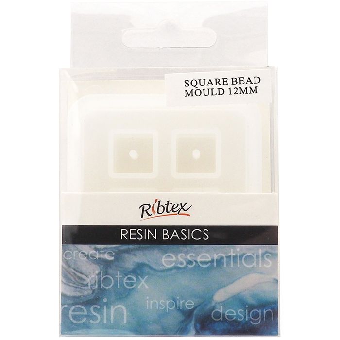 Resin Square Bead Silicon Mould - 12mm