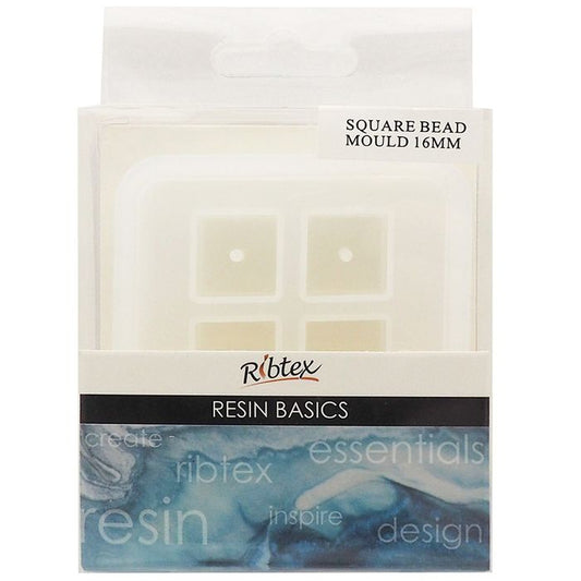 Resin Square Bead Silicon Mould - 16mm