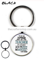 Teachers Metal Keyrings