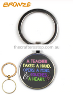 Teachers Metal Keyrings