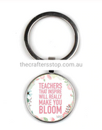Teachers Metal Keyrings