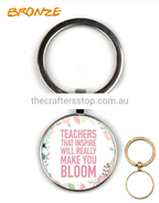 Teachers Metal Keyrings