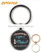 Teachers Metal Keyrings