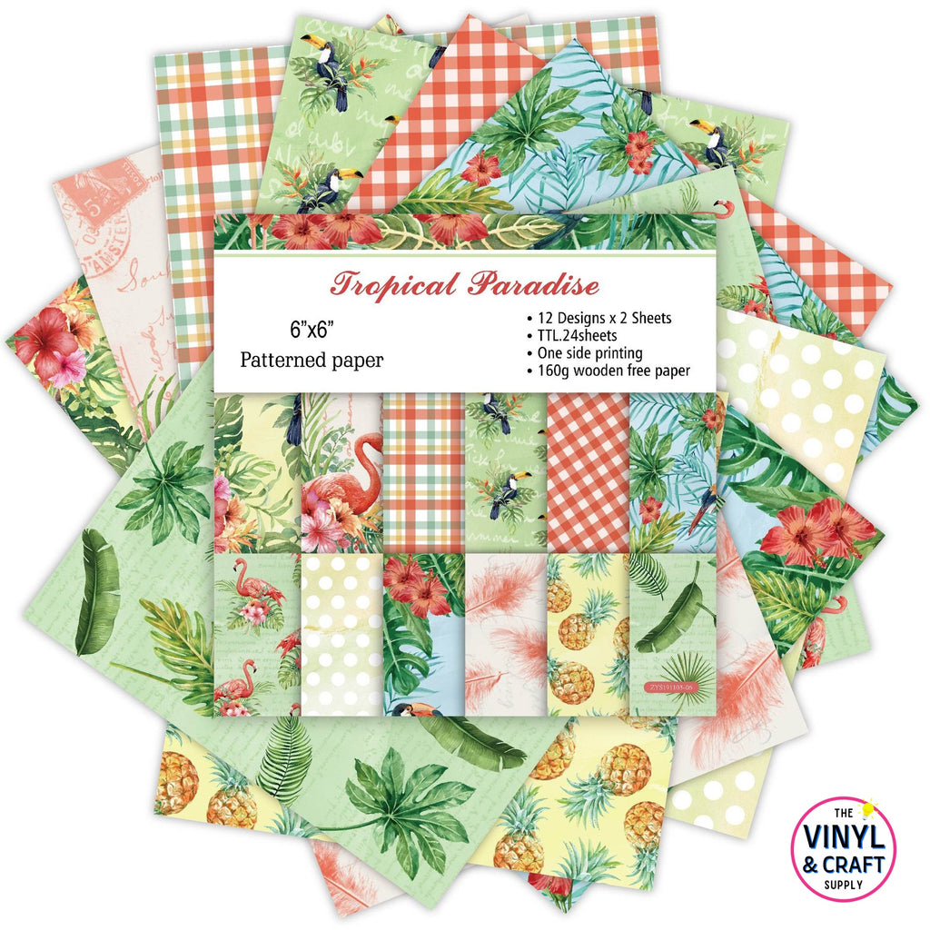 Tropical Design Paper Pads
