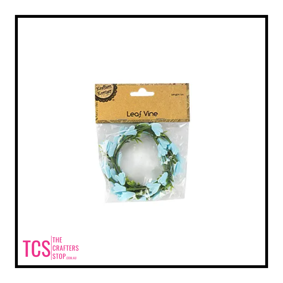 1m Leaf Vine Embellishments - 4 Colours