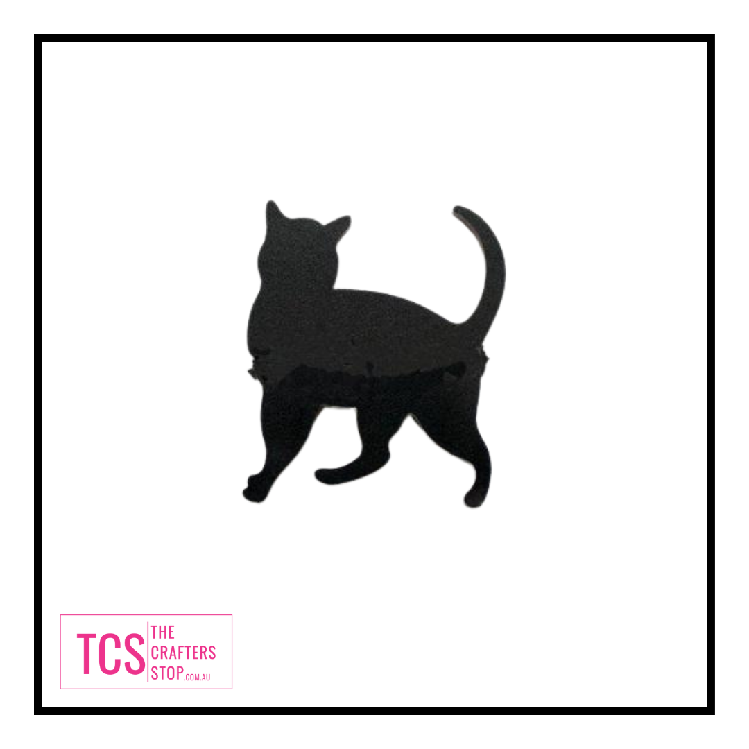 Acrylic Black Cat Blank