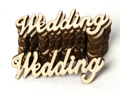 Wooden Laser Cut-outs - Wedding/Love Theme