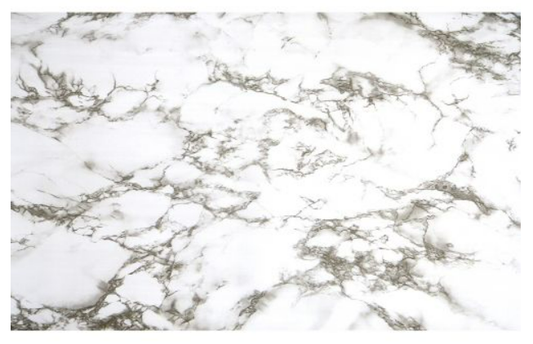 Self Adhesive Vinyl Pattern Roll - White Marble